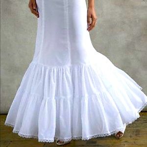 Fit and flare petticoat size 12 wedding dress slip